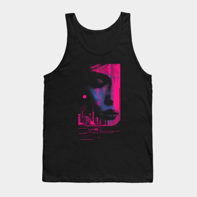 Futurist Tank Top by NeonOverdrive